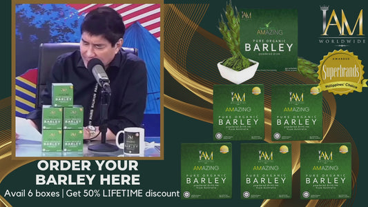 User kit 6 boxes barley powder (Comes with online account with 50% Lifetime Discount)